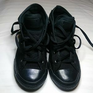 Black on Black Converse